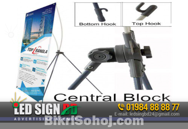 Best X Stand Roll up Banner X Banner and Pop up Stand Price